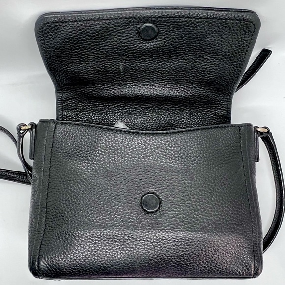 Kate Spade Black Pebbled Leather Crossbody Bag GUC - Picture 16 of 16